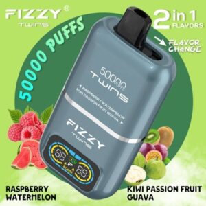 jednorazowy e-papieros Fizzy Twins 50000 Puffs, vape dwusmakowy, nowe marki e-papierosów 2026 - Fizzy Twins 50000: Podwójny Smak, 50K Buchów