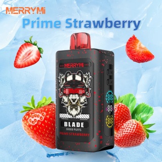 Merrymi Blade 30000 puffs, nowoczesny e-papieros z ekranem, zaawansowany vape, inteligentny e-papieros 2026 - E-papierosy jednorazowe MERRY MI BLADE 30 000