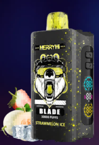 Merrymi Blade vape, duży jednorazowy vape, vape z ekranem LED, premium disposable vape - E-Papierosy Merry Mi Blade 30 000 