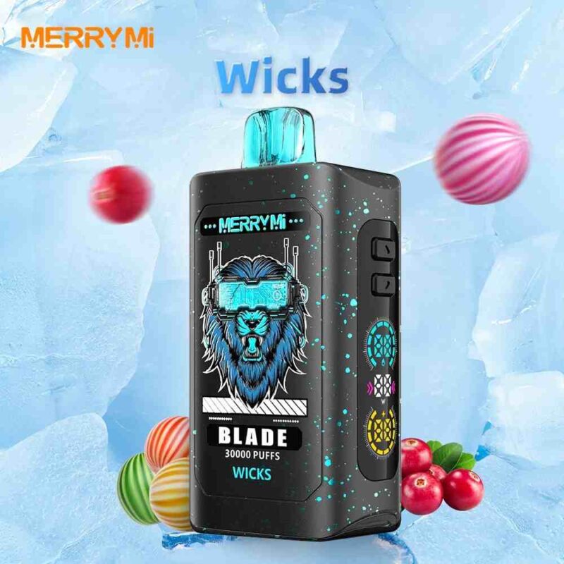 Merrymi Blade jednorazowy vape, nowoczesny e-papieros design, zaawansowane urządzenie parowe - Merry Mi Blade Jednorazowy e-papieros 30000 Buchów o smaku ... najlepsze jednorazówki vape