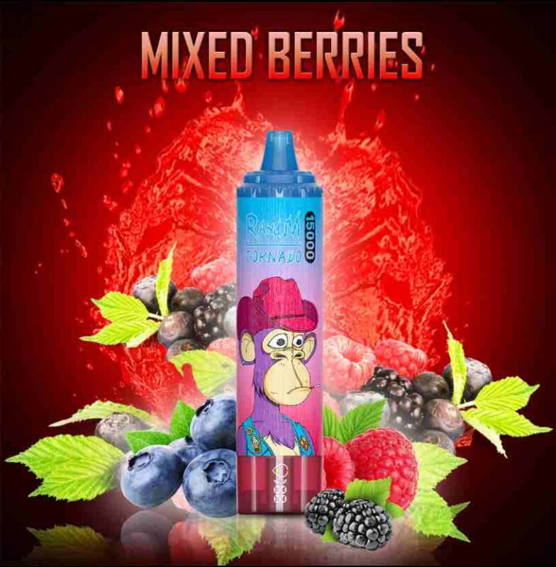 RANDMTORNADO 15000 PUFFS, nowoczesny jednorazowy vape, e-papieros jednorazowy z cieczą - Jednorazówka RandM Tornado 15000 15k Puffs 25ml 5% 850mAh ... popularne smaki e-papierosów 2026