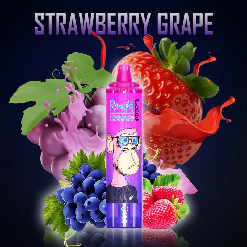 RANDMTORNADO 15000 PUFFS, nowoczesny jednorazowy vape, e-papieros jednorazowy z cieczą - Jednorazówka RandM Tornado 15000 15k Puffs 25ml 5% 850mAh ...