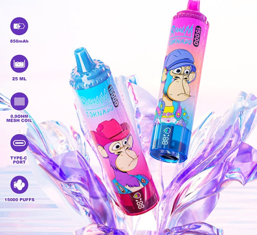 e-papieros RANDM TORNADO 15000, vape o dużej pojemności, e-papieros 25ml 850mAh - Tani Vape Randm Tornado 15000 Puffs Hurtowe Vape, wysokiej ...