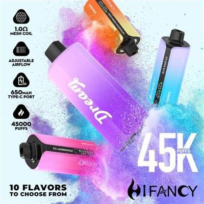 porównanie e-papierosów, vape z ekranem vs prosty, kontrola puffów jednorazówka nowej generacji, Esin Vape vs HIFANCY DREAM - Czy duży vape starcza dłużej niż standardowe modele z 800 ...