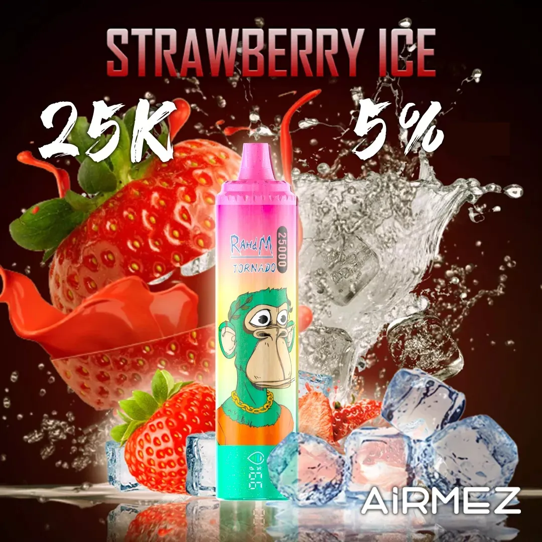 Airmez Tornado 25000 – LED, 25ml, regulowany airflow | vapixo