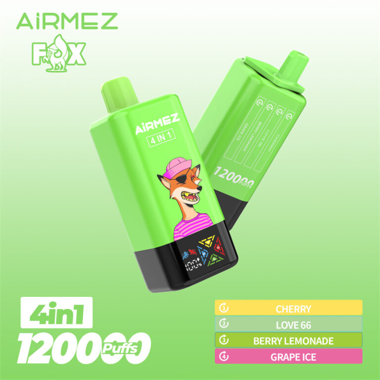 Airmez Fox 4w1 – 60ml, duża pojemność, vape podróżny | vapixo
