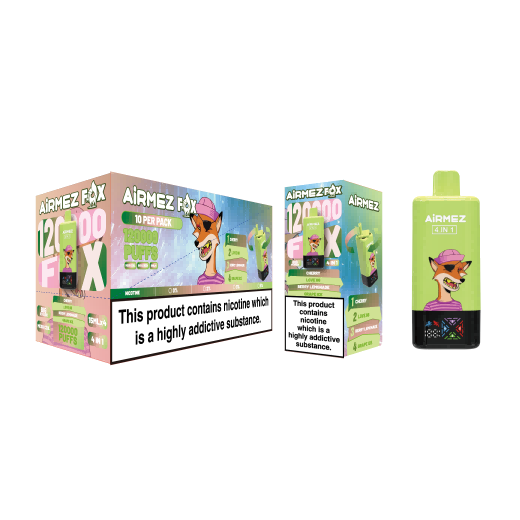 Airmez Fox 4w1 – 60ml, duża pojemność, vape podróżny | vapixo