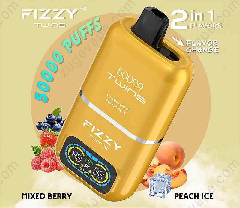 Fizzy Twins Dual Tank, e-papieros dwa zbiorniki, vape przełączanie smaków, budowa Fizzy Twins - Systemy dual smak Polska: Czy FIZZY TWINS 50000 to ...