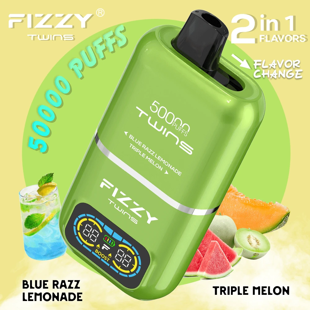 Fizzy Twins 50000 50k Puffs Du 6
