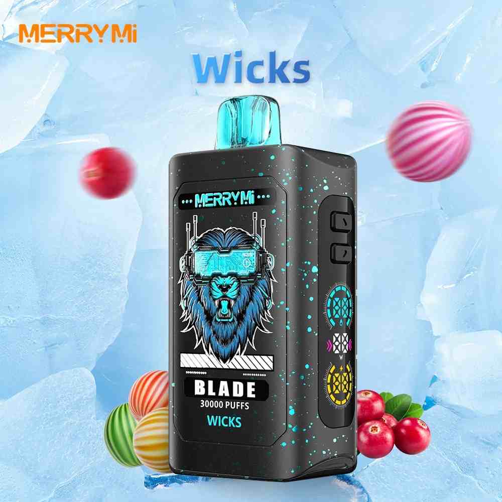 Merrymi Blade 30000 – LED, Type-C, wygodny vape | vapixo