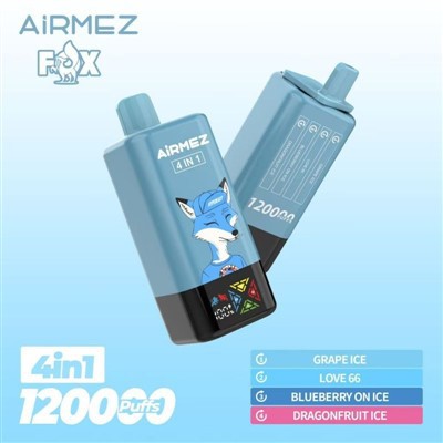 Airmez Fox 4w1 – 60ml, duża pojemność, vape podróżny | vapixo
