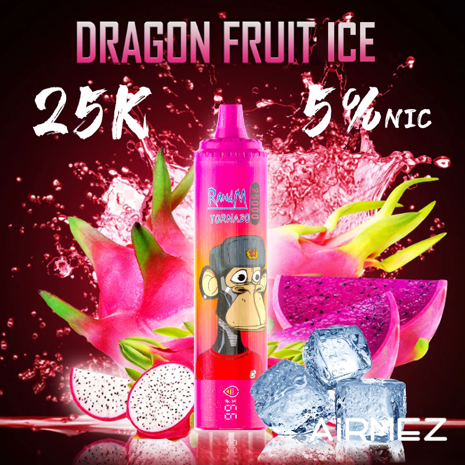 Intensywne smaki e-papierosów, trendy rynkowe vape, e-liquid Dragon Fruit Ice, e-liquid Peach Mango, ewolucja technologii waporyzacji