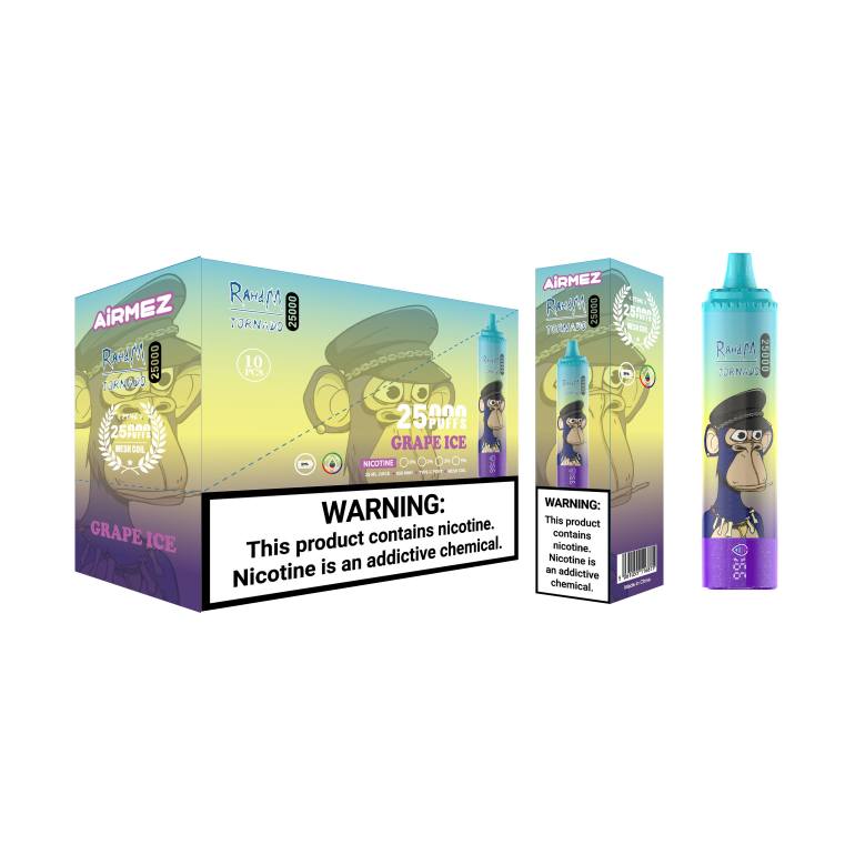 Airmez Tornado 25000 – LED, 25ml, regulowany airflow | vapixo