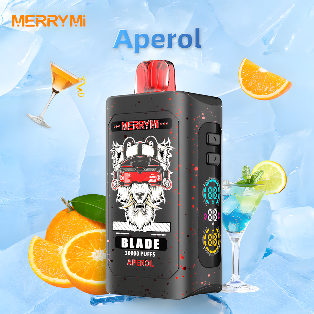 Merrymi Blade 30000 – LED, Type-C, wygodny vape | vapixo