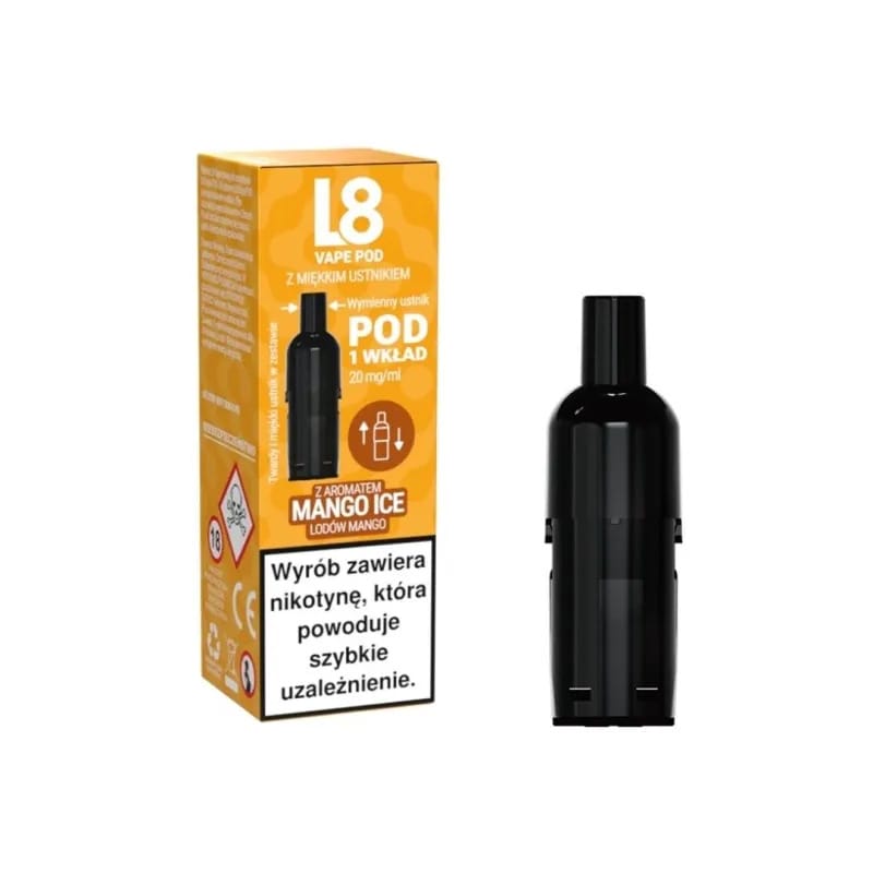 l8 Vape 800 Puffs, e-papieros jednorazowy, urządzenie vape 5ml - L8 Vape 800 Puffs Jednorazowy Vape