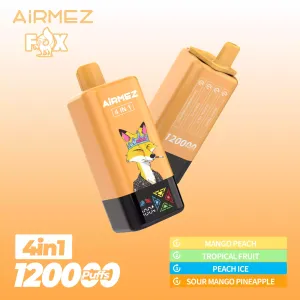 Airmez Fox 4w1 – 60ml, duża pojemność, vape podróżny | vapixo