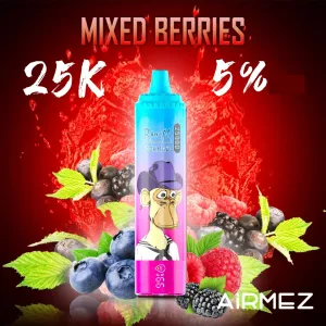 Airmez Tornado 25000 – LED, 25ml, regulowany airflow | vapixo