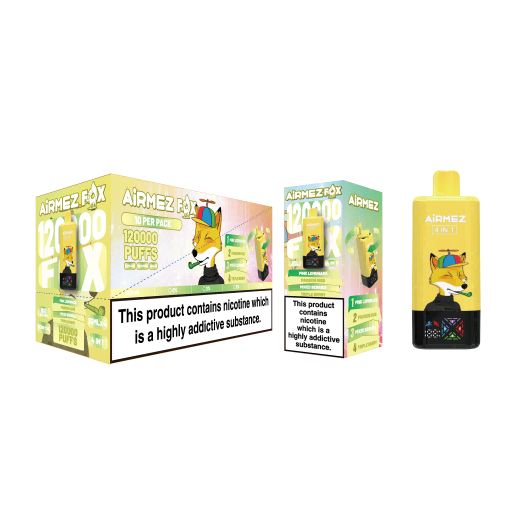 Airmez Fox 4w1 – 60ml, duża pojemność, vape podróżny | vapixo