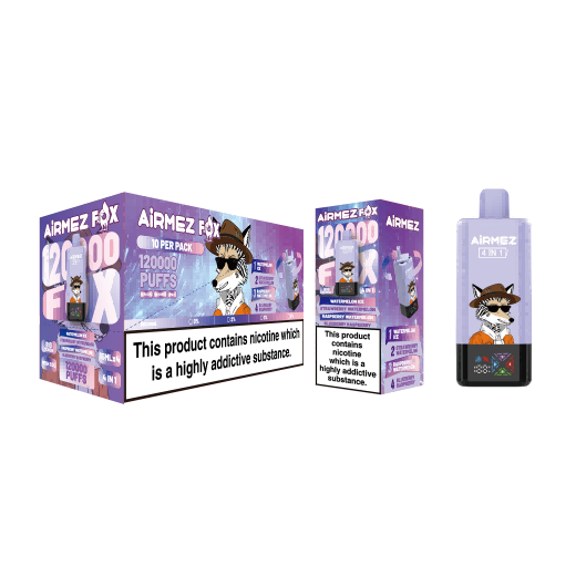 Airmez Fox 4w1 – 60ml, duża pojemność, vape podróżny | vapixo