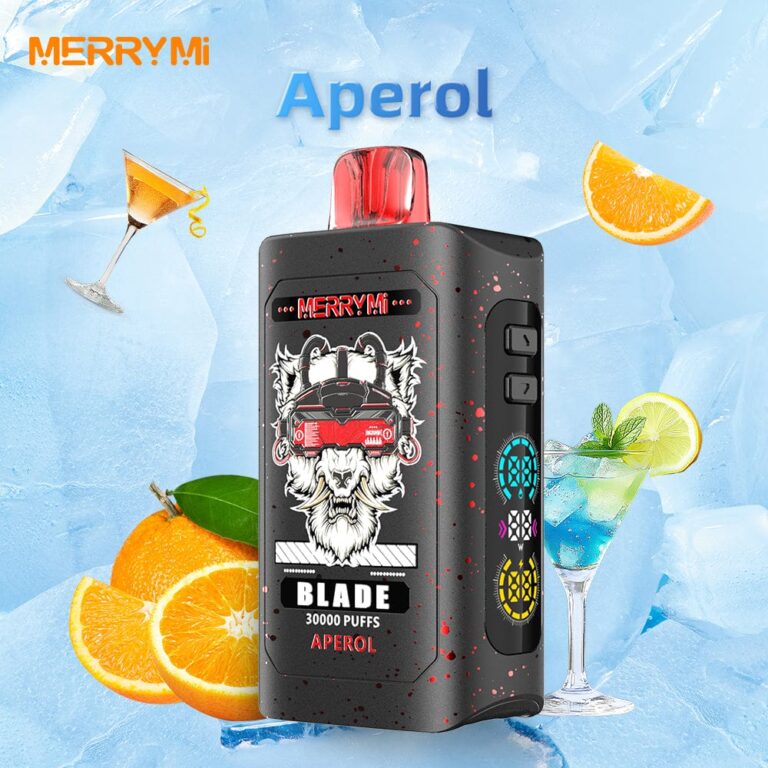 Merrymi Blade 30000 – LED, Type-C, wygodny vape | vapixo