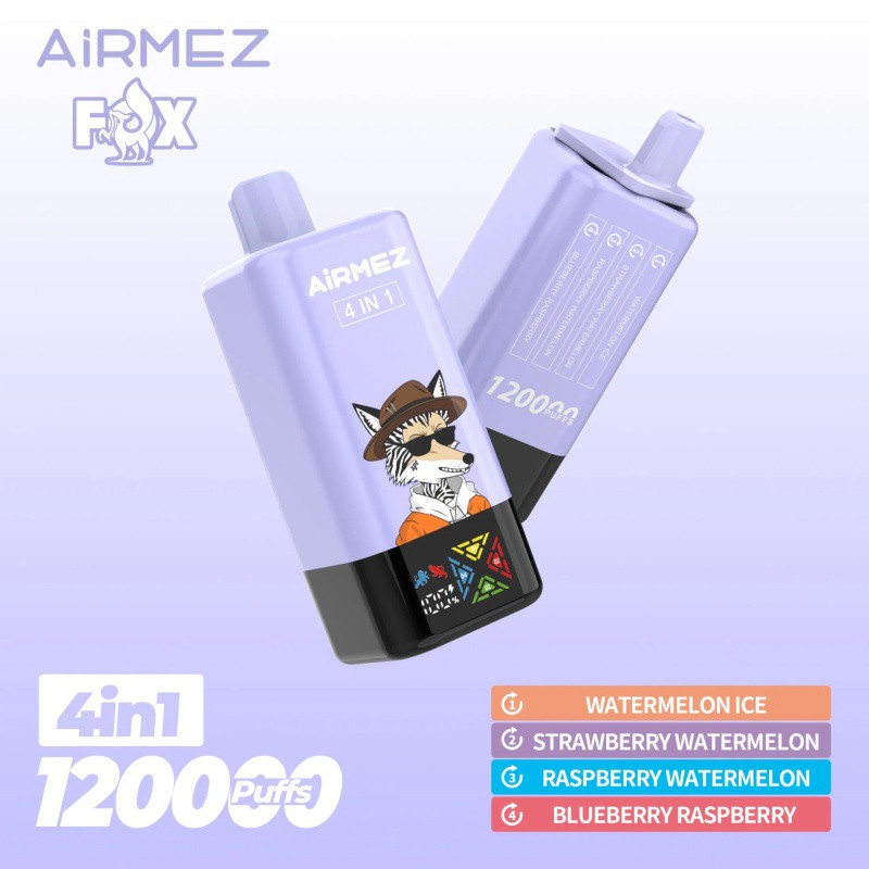 Airmez Fox 4w1 – 60ml, duża pojemność, vape podróżny | vapixo