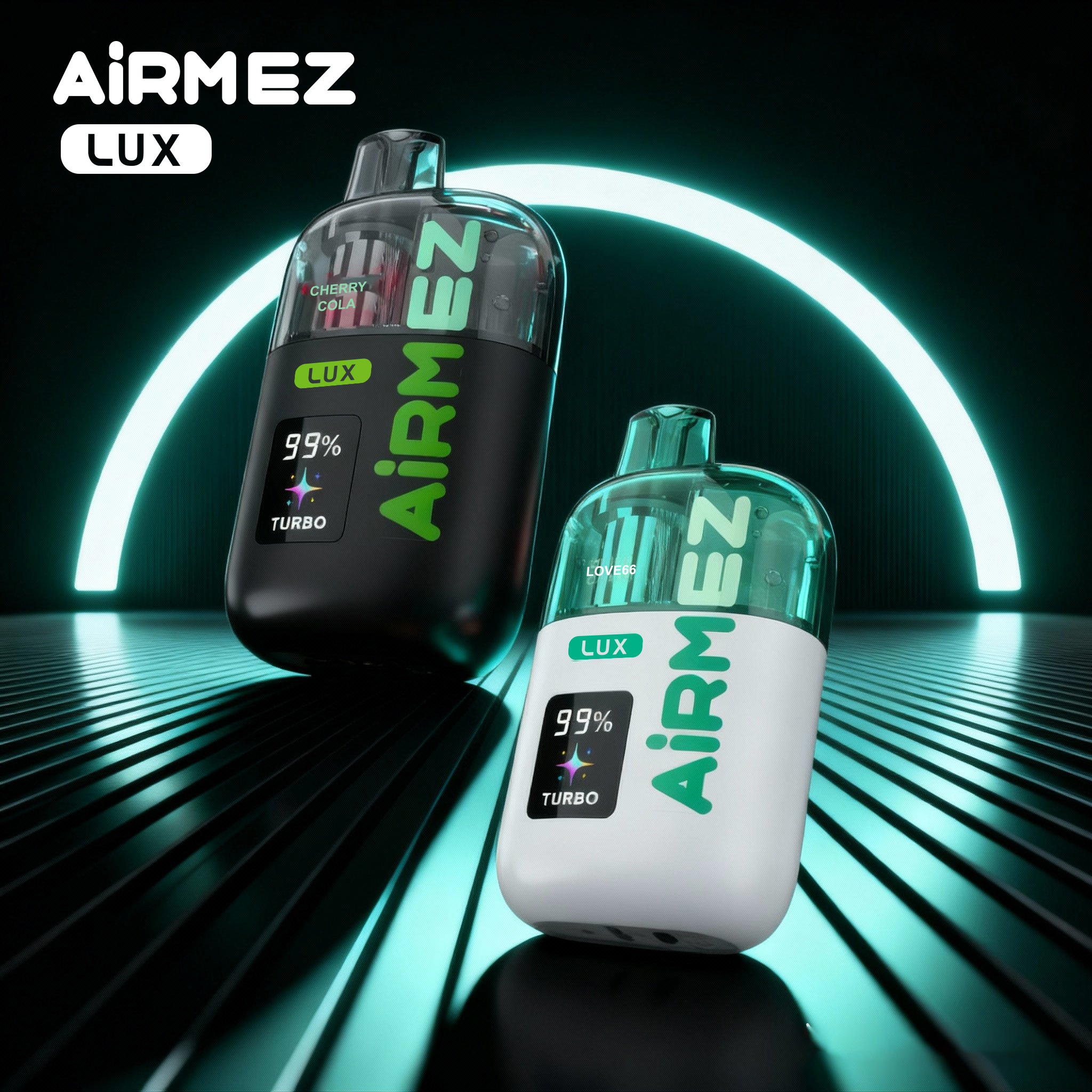 Airmez LUX 60000 60K Puffs Jednorazowy Vape – Widoczny zbiornik, duża pojemność liquidu | vapixo