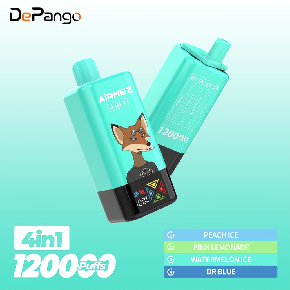 Airmez Fox 4w1 – 60ml, duża pojemność, vape podróżny | vapixo