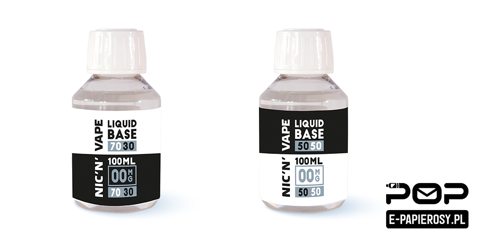 Porównanie dwóch e-papierosów jednorazowych, jeden z dużym zbiornikiem na 26 ml liquidu i drugi z mniejszym na 5 ml, ilustrujące różnicę w pojemności płynu.