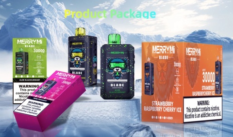 Merrymi Blade 30000 – LED, Type-C, wygodny vape | vapixo