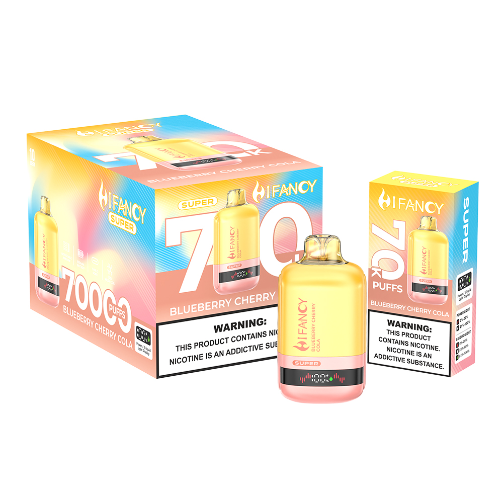 Hifancy Super 70000 puffs Blueberry Cherry Cola package