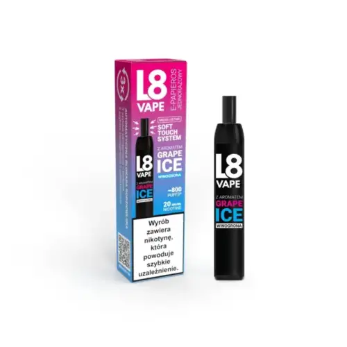 L8 Vape 800 Puffs – 2ml, kompaktowy jednorazowy vape | vapixo