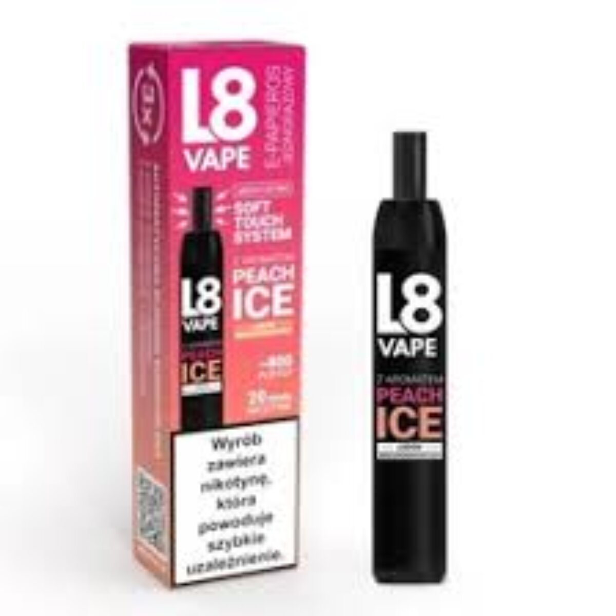 L8 Vape 800 Puffs – 2ml, kompaktowy jednorazowy vape | vapixo
