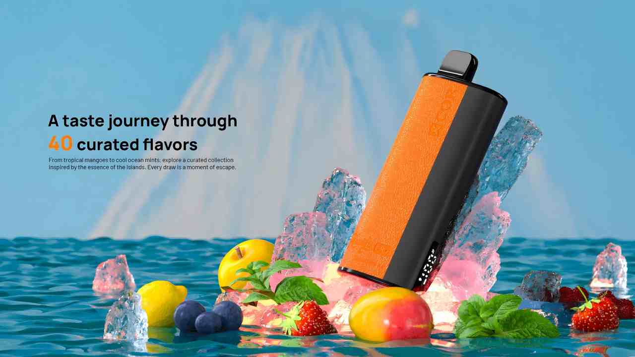 XCOR Hawaii Pro 23000 – 36ml, LED, wydajny vape | vapixo