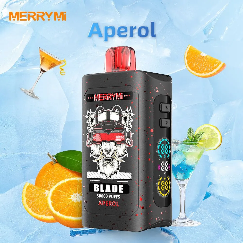 Merrymi Blade 30000 – LED, Type-C, wygodny vape | vapixo
