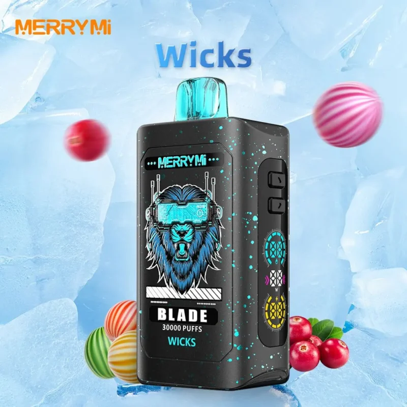 Merrymi Blade 30000 – LED, Type-C, wygodny vape | vapixo
