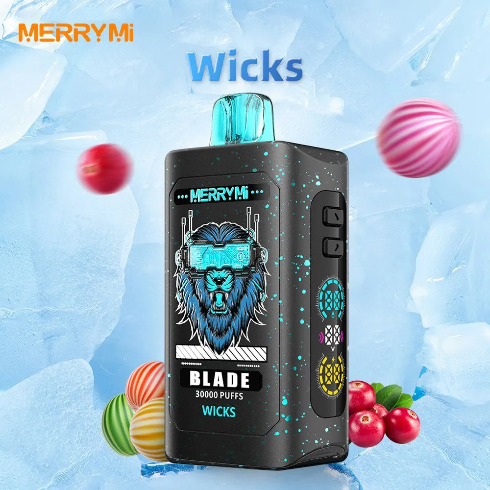 Merrymi Blade 30000 – LED, Type-C, wygodny vape | vapixo