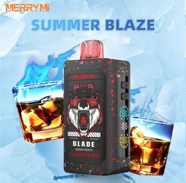 Merrymi Blade 30000 – LED, Type-C, wygodny vape | vapixo