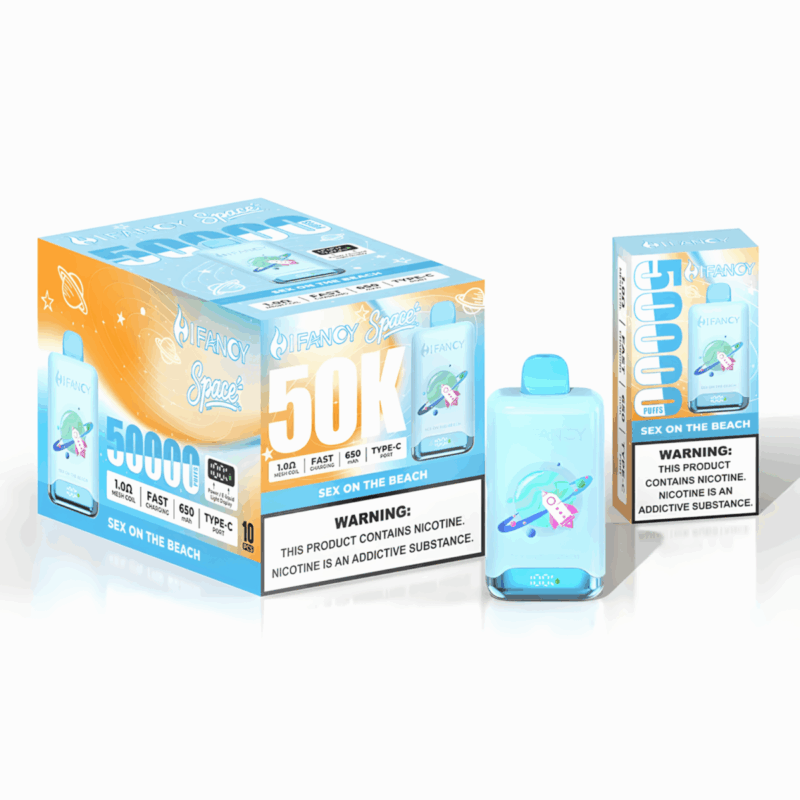 Hifancy Space 50000 – nowoczesny vape LED, duża pojemność | vapixo