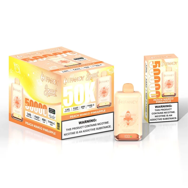 Hifancy Space 50000 – nowoczesny vape LED, duża pojemność | vapixo
