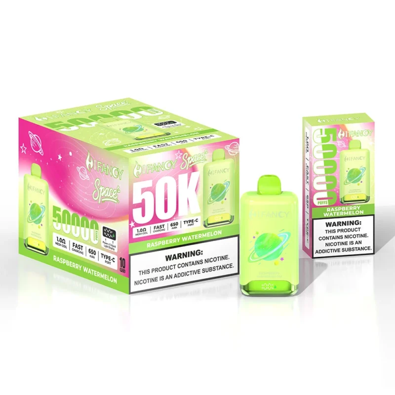 Hifancy Space 50000 – nowoczesny vape LED, duża pojemność | vapixo