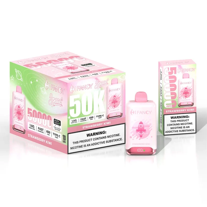 Hifancy Space 50000 – nowoczesny vape LED, duża pojemność | vapixo