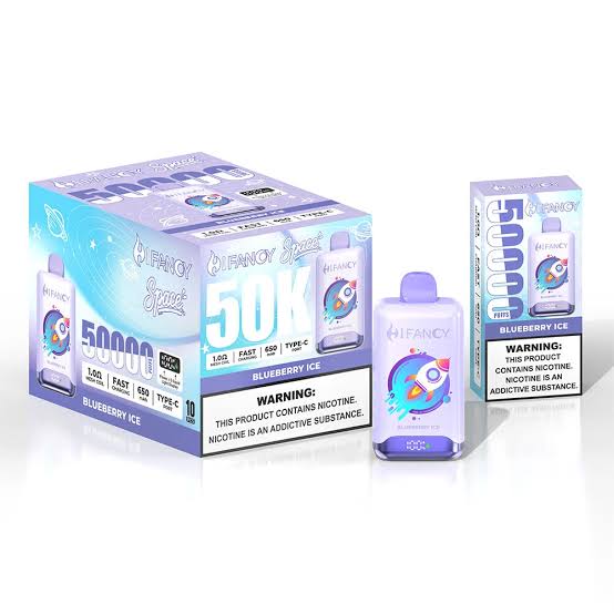 Hifancy Space 50000 – nowoczesny vape LED, duża pojemność | vapixo