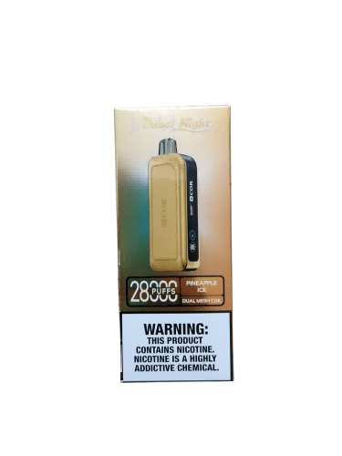 XCOR Dubai Night 28000 – mały vape LED, idealny na podróż | vapixo