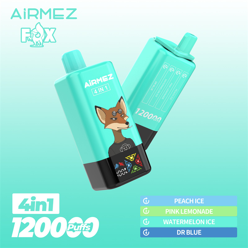Airmez Fox 4w1 – 60ml, duża pojemność, vape podróżny | vapixo
