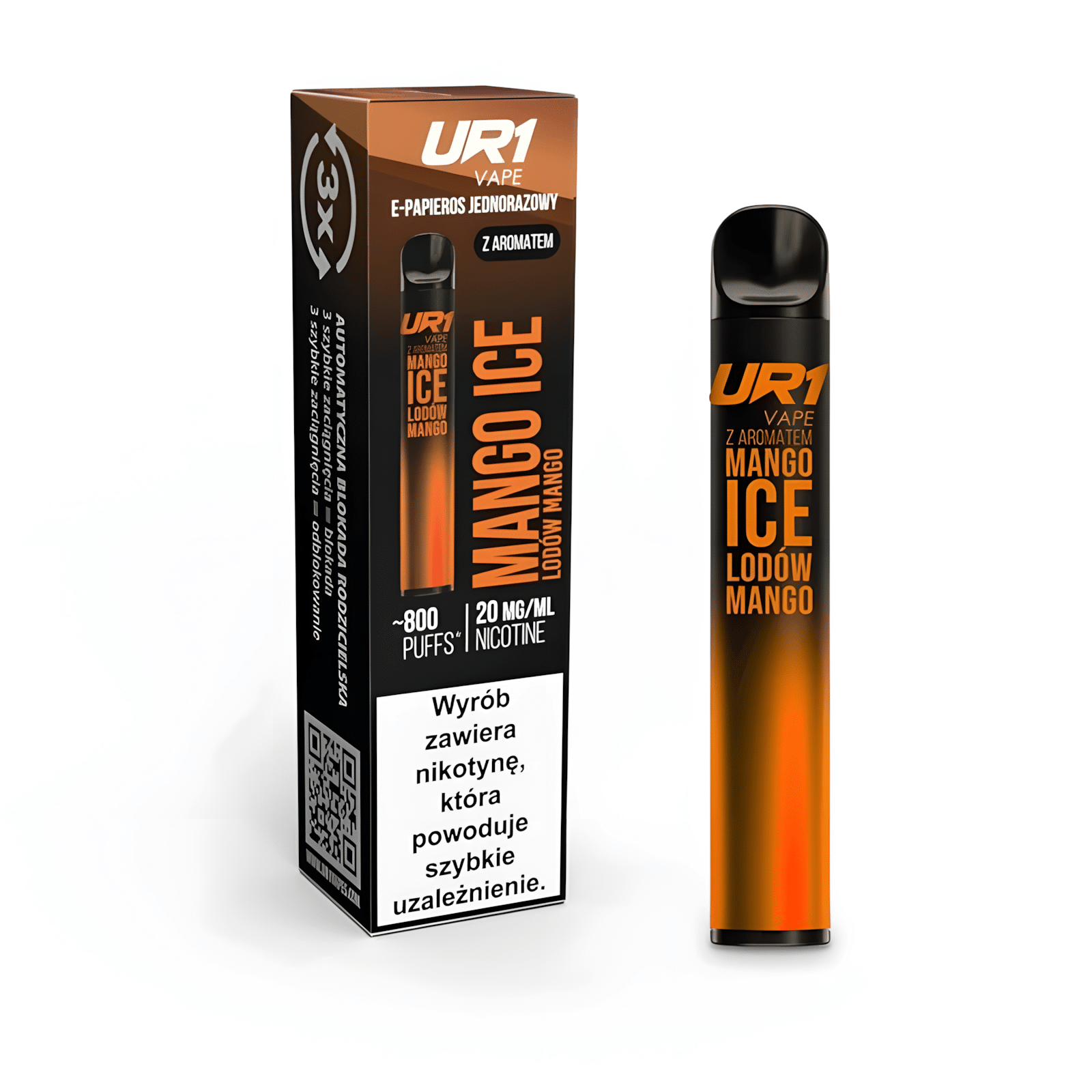 Ur1 Vape – elegancki i dyskretny, idealny do kieszeni | vapixo