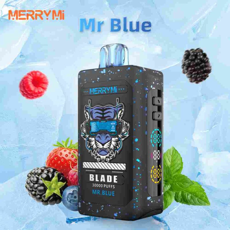 Merrymi Blade 30000 – LED, Type-C, wygodny vape | vapixo