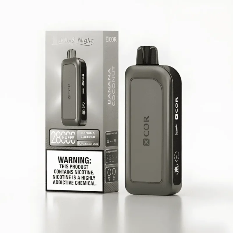 XCOR Dubai Night 28000 – mały vape LED, idealny na podróż | vapixo