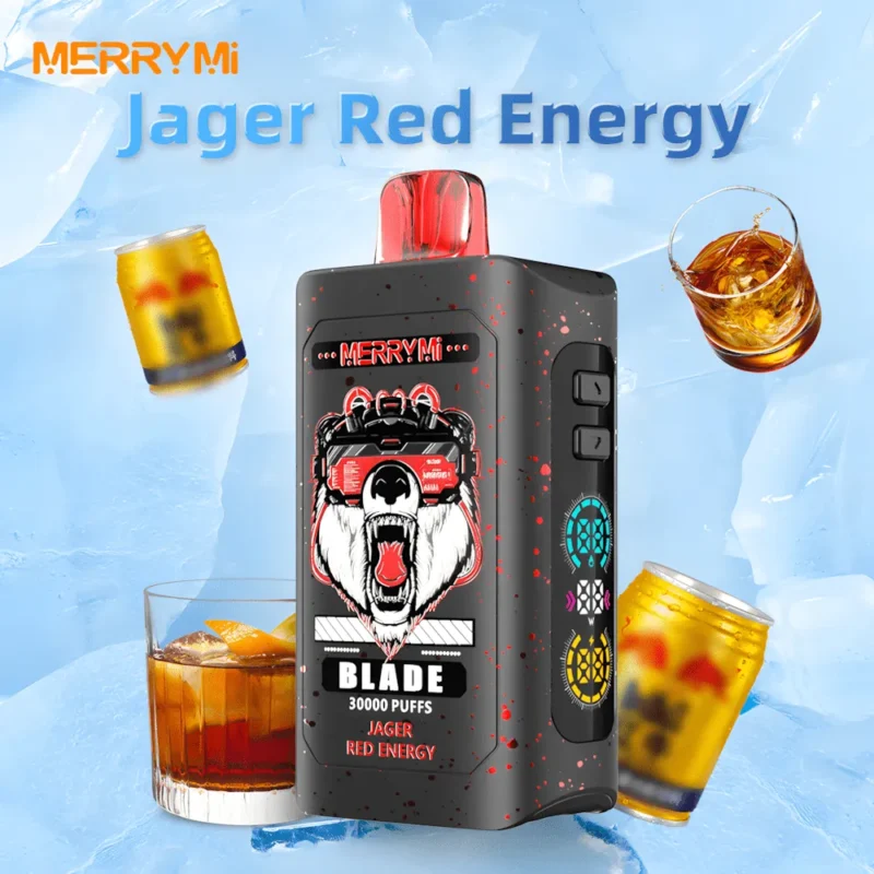 Merrymi Blade 30000 – LED, Type-C, wygodny vape | vapixo