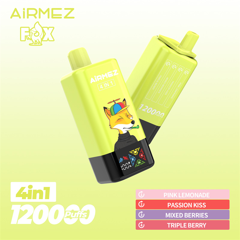 Airmez Fox 4w1 – 60ml, duża pojemność, vape podróżny | vapixo