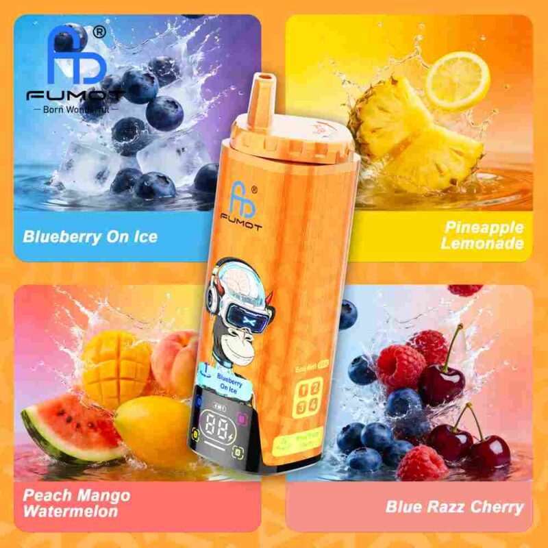 Fumot Eco 4 w 1 80000 – system 4 komór, akumulator 1000mAh | vapixo